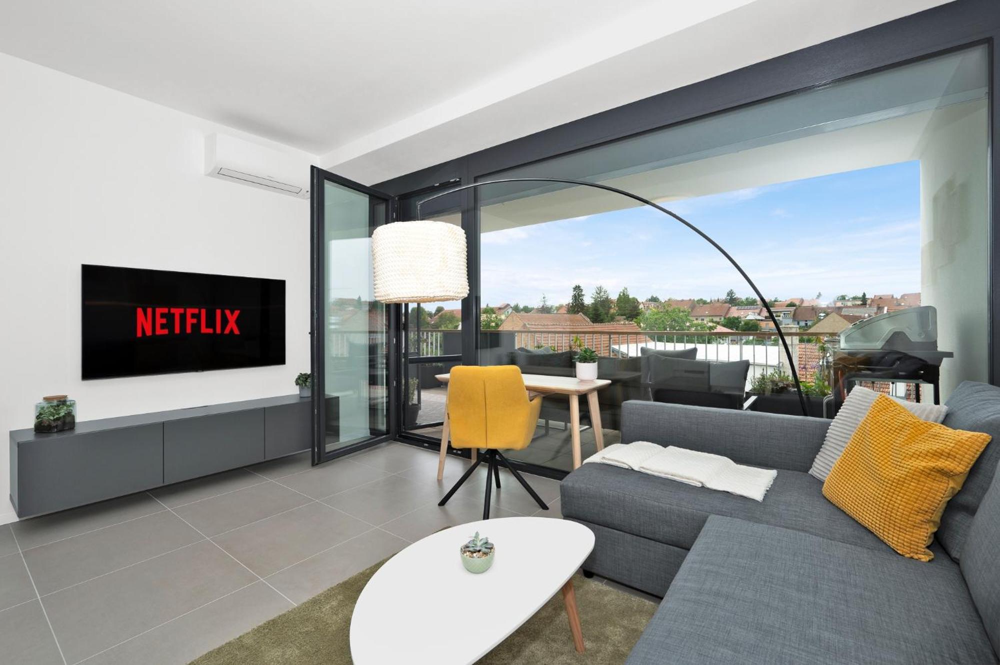 Fully Equipped Apartments With Terraces, Free Garage Parking, Netflix & Ac - By Apartmany Slapanice Cz Экстерьер фото