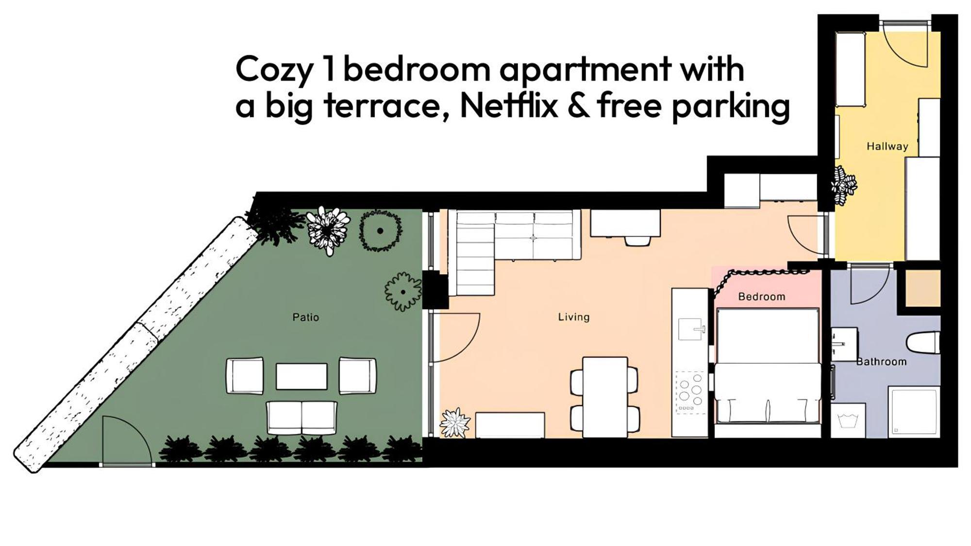 Fully Equipped Apartments With Terraces, Free Garage Parking, Netflix & Ac - By Apartmany Slapanice Cz Экстерьер фото